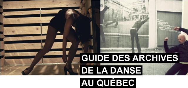 Guide des archives de la danse au Québec